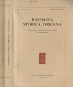 Rassegna storica toscana anno LV 2009