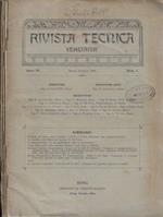 Rivista tecnica italiana anno IV N. 1, 2, 3-5, 6, 7 1903