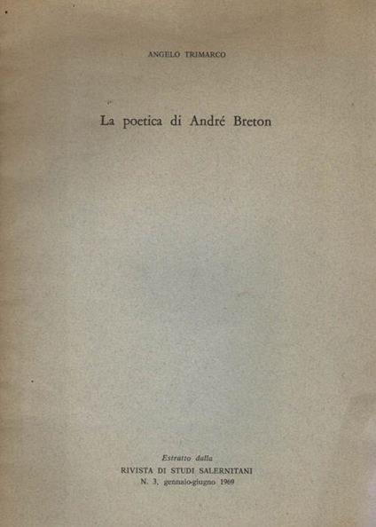 La poetica di Andrè Breton - Angelo Trimarco - copertina