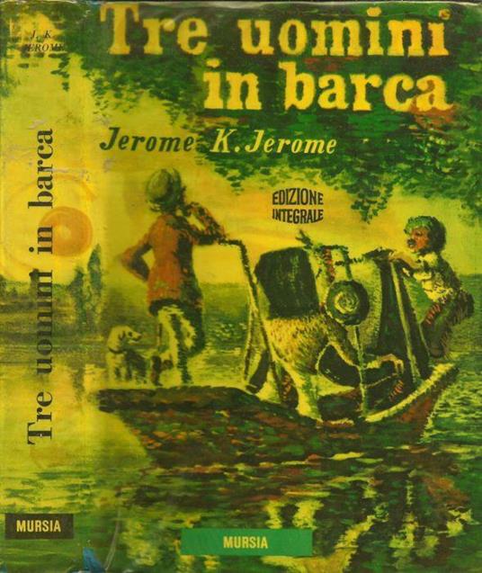 Tre uomini in barca - Jerome K. Jerome - copertina