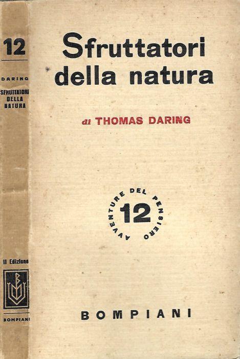 Sfruttatori della natura - Thomas Daring - copertina