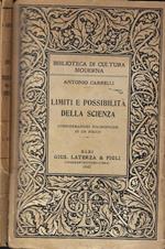 Limiti e possibilità della scienza