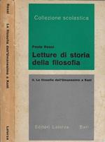 Letture di storia della filosofia Vol. II