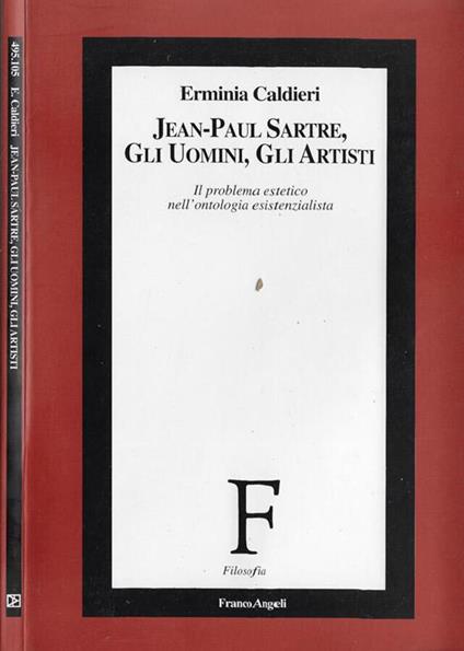 Jean-Paul Sartre, gli uomini, gli artisti - Erminia Caldieri - copertina