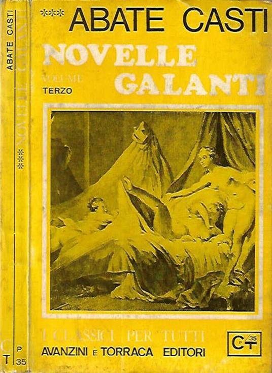 Novelle galanti vol. III - G. Battista Casti - copertina