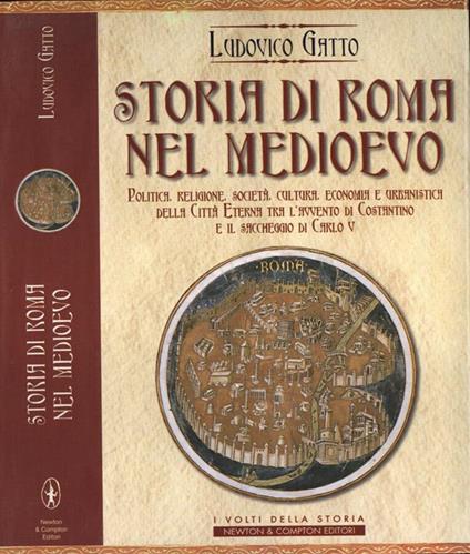 Storia di Roma nel medioevo - Ludovico Gatto - copertina