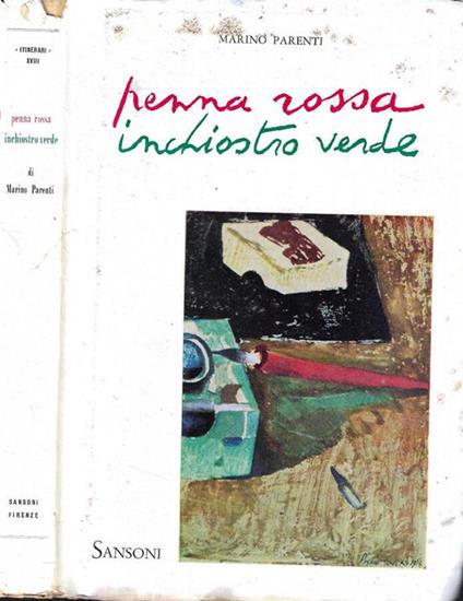 Penna rossa inchiostro verde - Marino Parenti - copertina