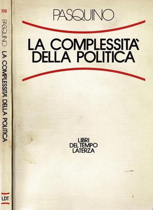 La complessità della politica - Gianfranco Pasquino - copertina