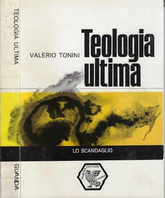 Teologia ultima - Valerio Tonini - copertina