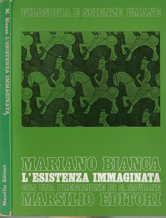 L' esistenza immaginaria - Mariano Bianca - copertina