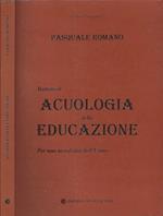 Trattato di Acuologia della Educazione