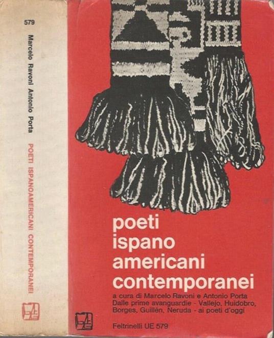 Poeti ispano americani contemporanei - Marcelo Ravoni - copertina