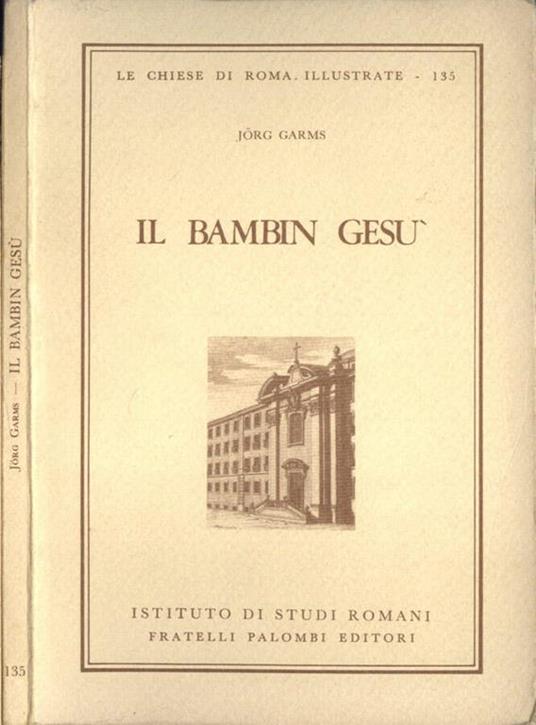 Il Bambin Gesù - Jörg Garms - copertina