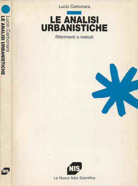 Le analisi urbanistiche - Lucio Carbonara - copertina