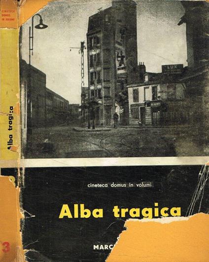 Alba tragica - copertina