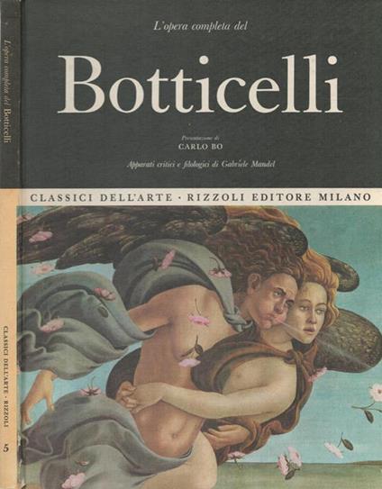 Botticelli - Gabriele Mandel - copertina