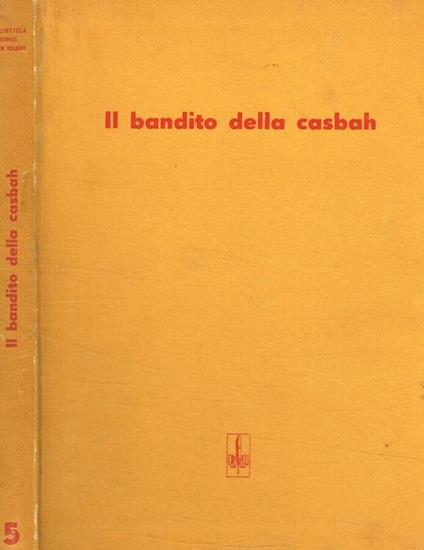 Il bandito della Casbah - Julien Duvivier - copertina