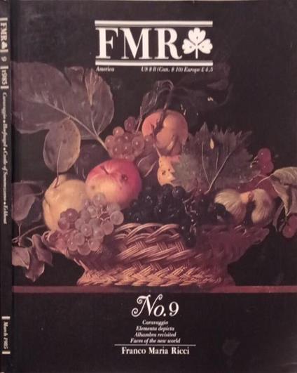 FMR N.9-1985 Edizione America - Franco Maria Ricci - copertina