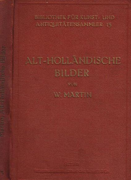 Alt-Hollandische Bilder - copertina