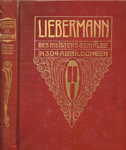 Max Liebermann. Des meisters gemalde - copertina