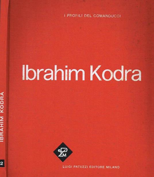 Ibrahim Kodra - Antonino De Bono - copertina