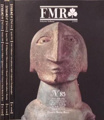 FMR N.3,7,9- 1991 - Franco Maria Ricci - copertina