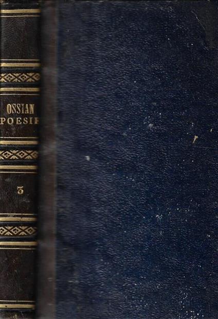 Poesie Vol. III - Ossian - copertina