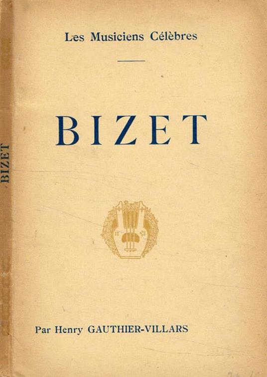 Bizet - copertina