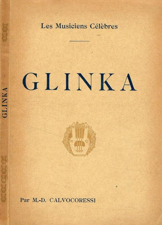 Glinka - Michel Dimitri Calvocoressi - copertina