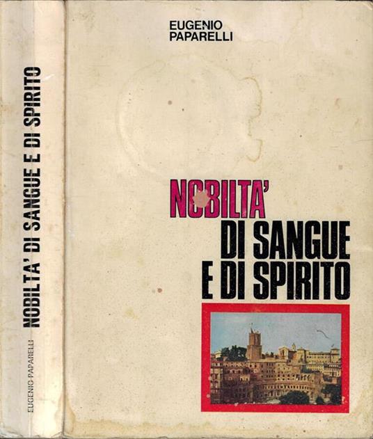 Nobiltà di sangue e di spirito - copertina