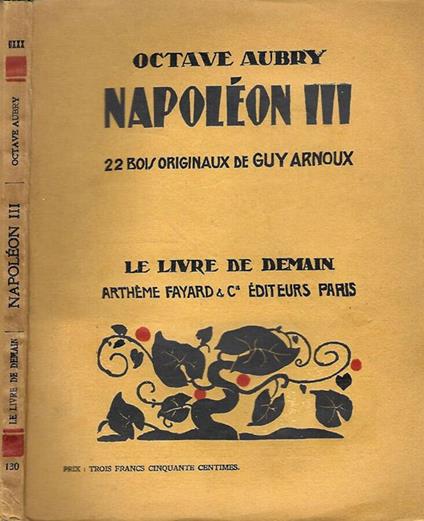 Napoleon III - Octave Aubry - copertina