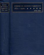 Poesie di Giosue Carducci 1850-1900