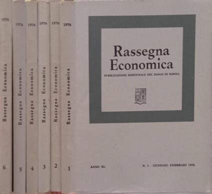 Rassegna Economica - Epicarmo Corbino - copertina