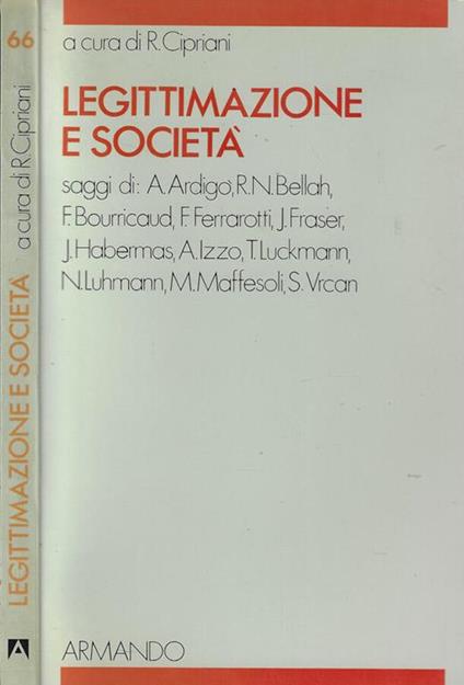 Legittimazione e società - copertina