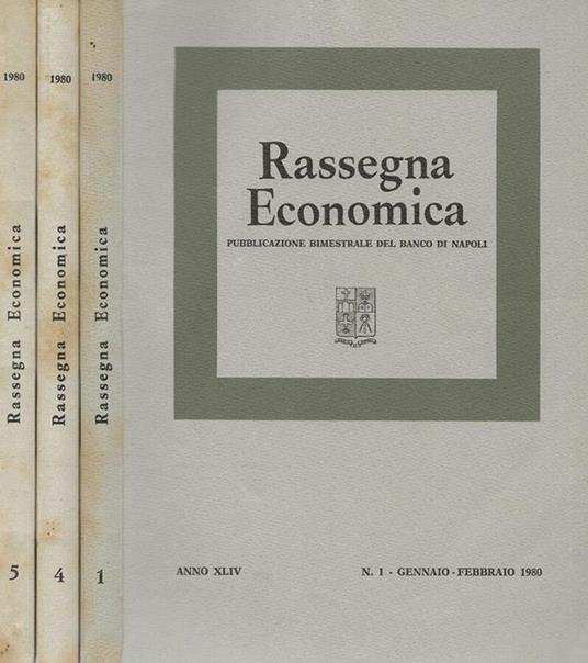 Rassegna Economica - Epicarmo Corbino - copertina