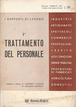 Trattamento del Personale - n. 1, Gennaio 1962