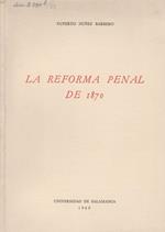 La reforma penal de 1870