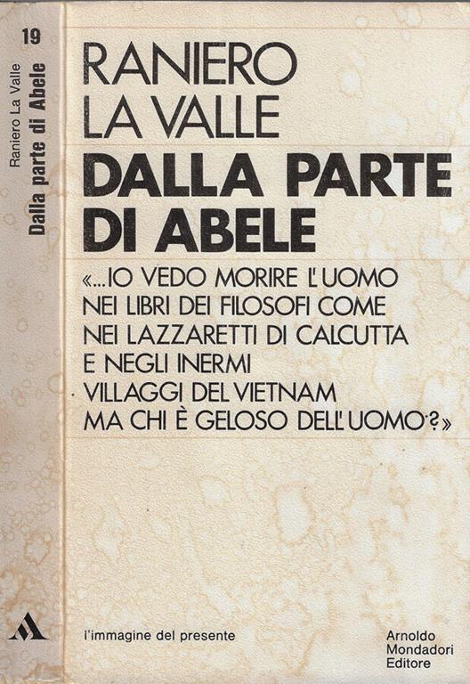 Dalla parte di Abele - Raniero La Valle - copertina