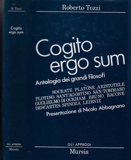 Cogito ergo sum - Roberto Tozzi - copertina
