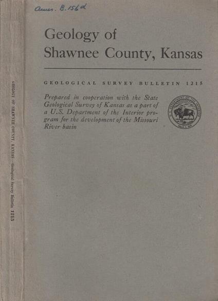 Geology of Shawnee County, Kansas - copertina