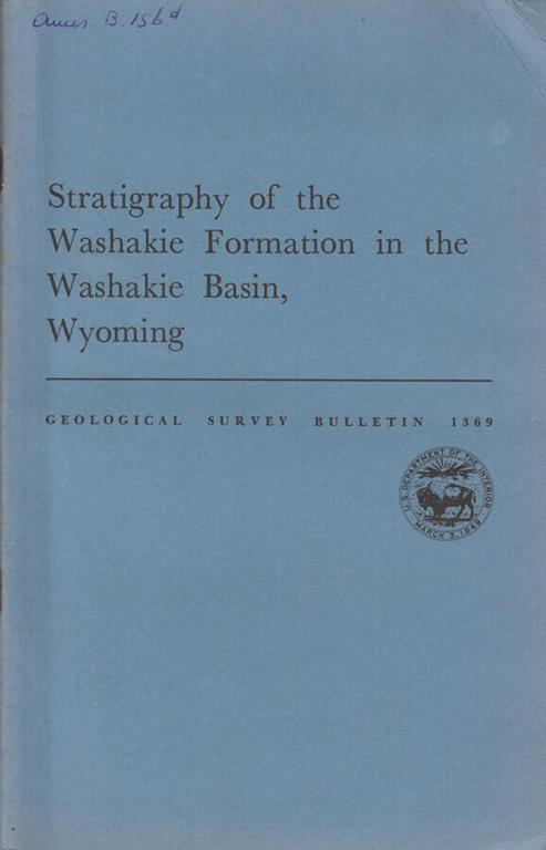 Stratigraphy of the Washakie Formation in the Washakie Basin, Wyoming - copertina