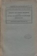 Geology and mineral resources of the Butler and Zelienople quadrangles Pennsylvania