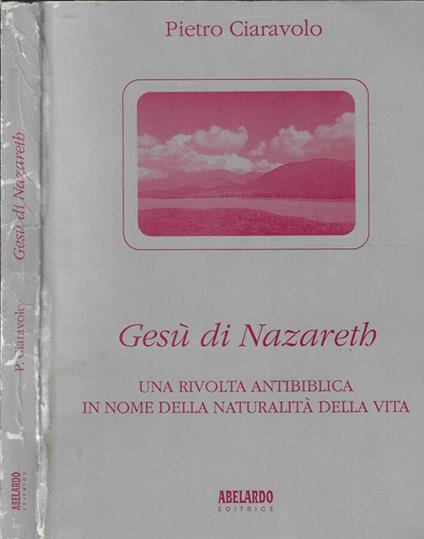 Gesù di Nazareth - Pietro Ciaravolo - copertina