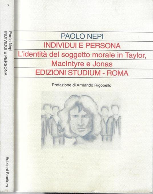 Individui e persona - Paolo Nepi - copertina
