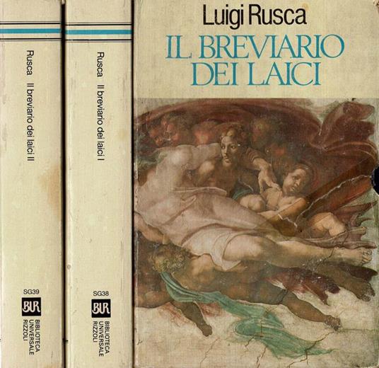 Il breviario dei laici - Luigi Rusca - copertina