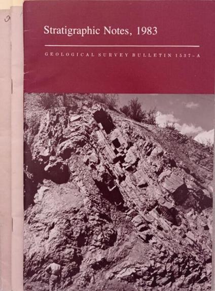 Geological Survey Bulletin 1537- A,B,C - copertina