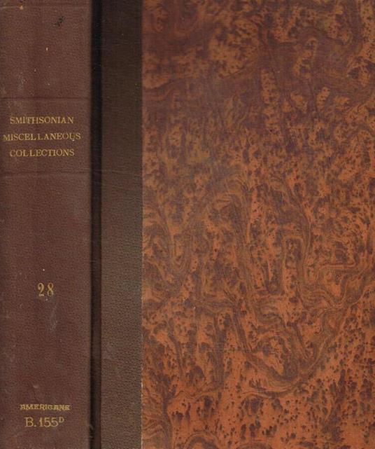 Smithsonian miscellaneons collections vol. XXVIII - copertina