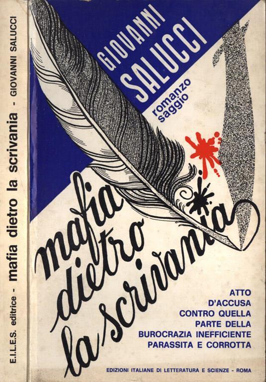 Mafia dietro la scrivania - Giovanni Salucci - copertina