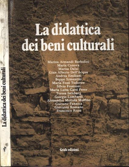 La didattica dei beni culturali - Vasco Frati - copertina