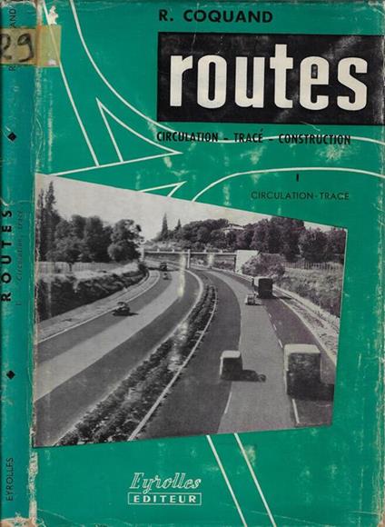 Routes circulation tracé contruction livre I - copertina